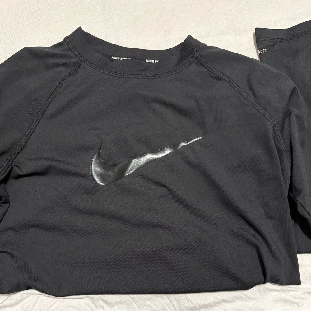 Nike Black Swim Coverup